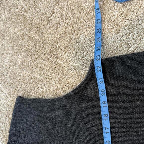 Vintage Jantzen Men Gray Knitted Sweater Vest V-Neck - Picture 4 of 5